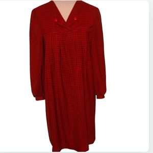 Vintage 😍 One of a kind dress in a vibrant print size 9